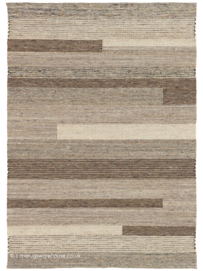 Tiko Lines Smoke Rug - 2