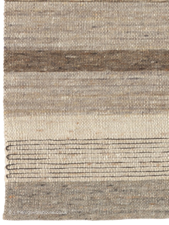Tiko Lines Smoke Rug - 5