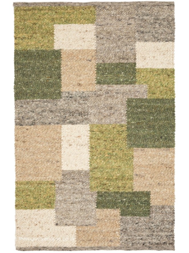 Melbourne Green Mix Rug - 2