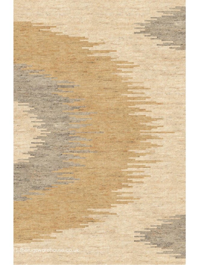 Gora Beige Ochre Rug - 2