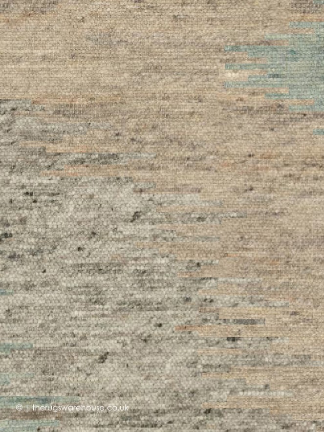 Gora Grey Teal Rug - 4