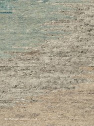 Gora Grey Teal Rug - Thumbnail - 5