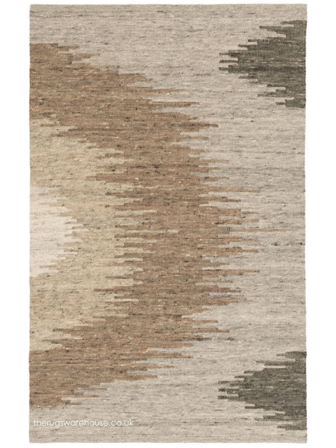 Gora Grey Brown Rug - 2