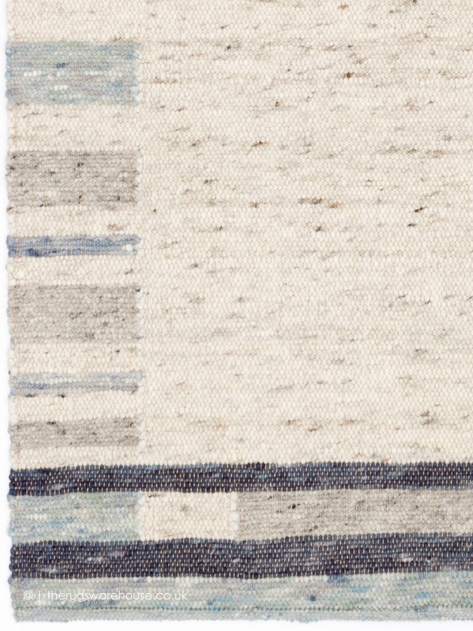 Countrywalk Ivory Blue Rug - 3