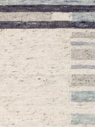 Countrywalk Ivory Blue Rug - Thumbnail - 4