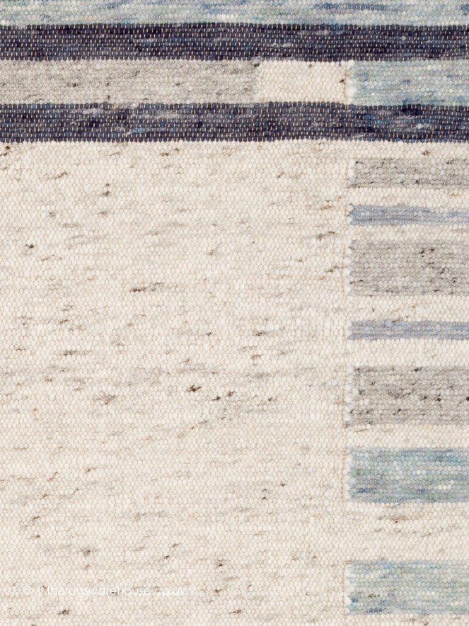 Countrywalk Ivory Blue Rug - 4