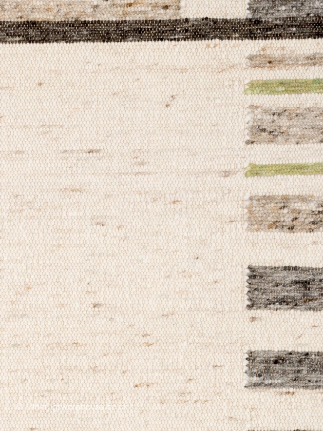 Countrywalk Ivory Green Rug - 4