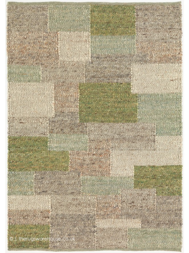 Meru Green Mix Rug - 2