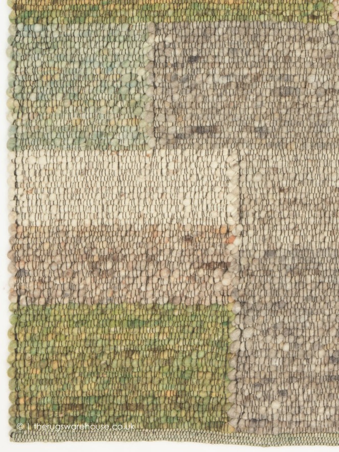 Meru Green Mix Rug - 5