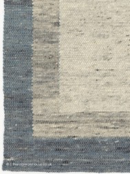 Allo Tre Platinum Blue Rug - Thumbnail - 4