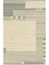 Nordiale Ivory Teal Rug - Thumbnail - 2