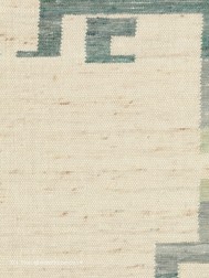 Digimatic Cream Aqua Rug - Thumbnail - 4