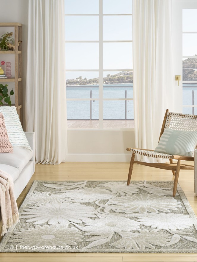 Aloha Flowers Rug - 5