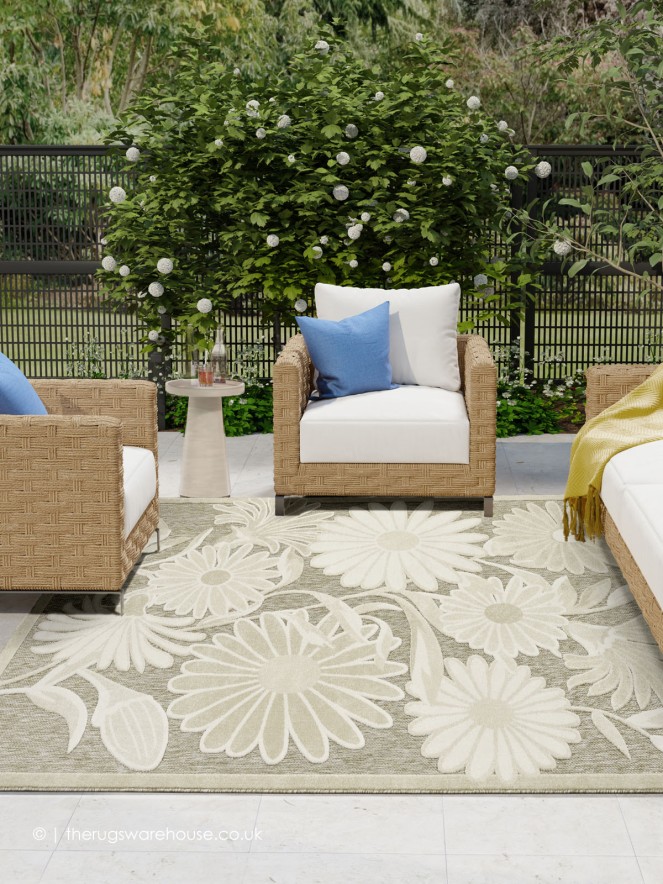 Aloha Flowers Rug - 3