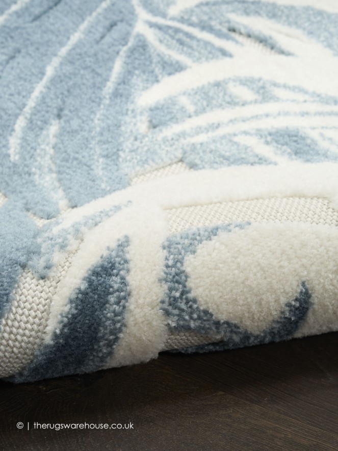 Aloha Leaves Ivory Rug - 8