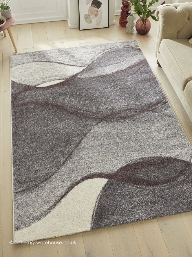 Tones Plum Rug - 2
