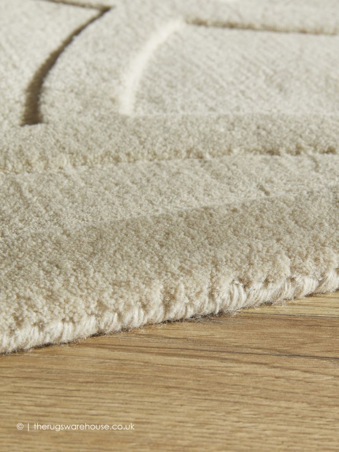 Priory Circles Ivory Rug - 6