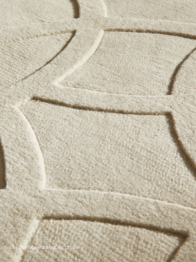 Priory Circles Ivory Rug - 9
