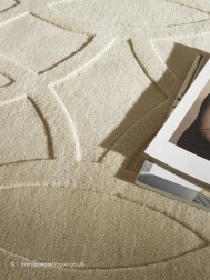 Priory Circles Ivory Rug - Thumbnail - 4