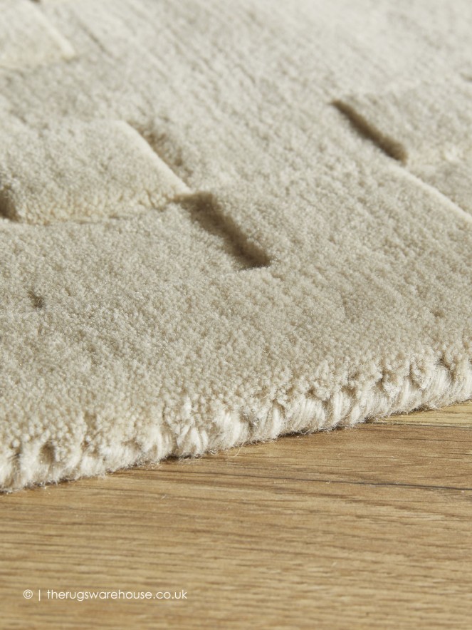 Priory Squares Ivory Rug - 7