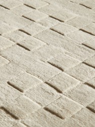 Priory Squares Ivory Rug - Thumbnail - 10