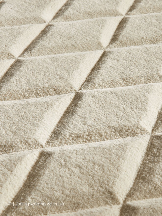 Priory Diamonds Ivory Rug - 10
