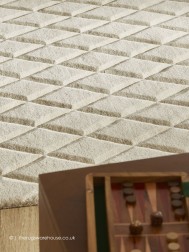 Priory Diamonds Ivory Rug - Thumbnail - 4