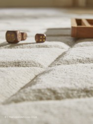 Priory Diamonds Ivory Rug - Thumbnail - 6