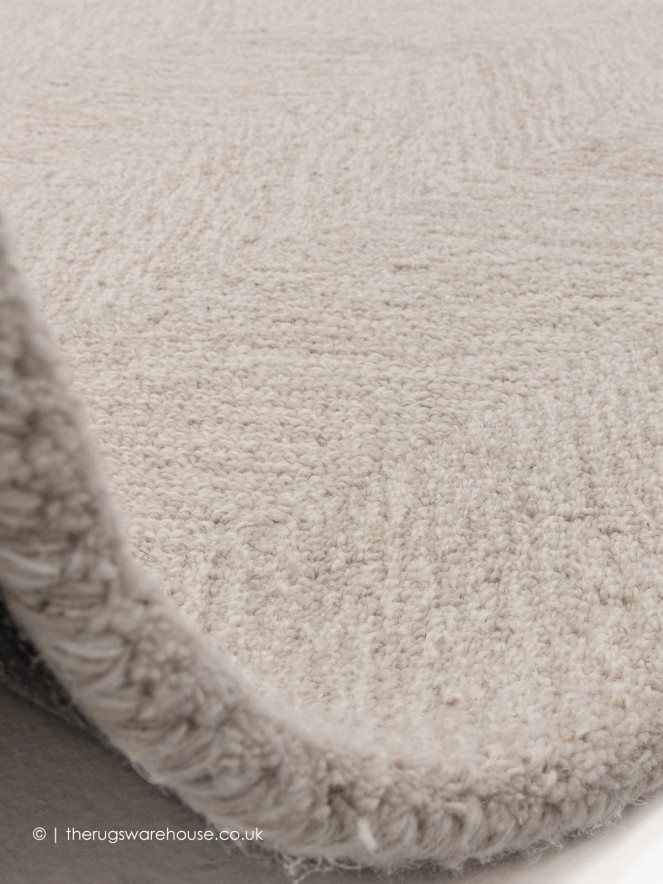 Theodore Chevron Sand Rug - 5
