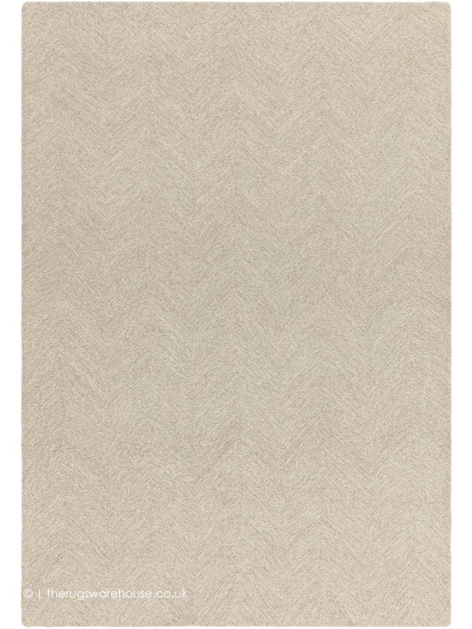 Theodore Chevron Sand Rug - 9