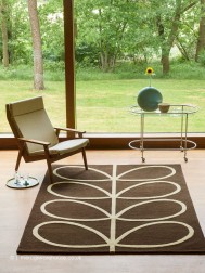 Giant Linear Stem Walnut Rug - Thumbnail - 2