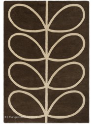 Giant Linear Stem Walnut Rug - Thumbnail - 7
