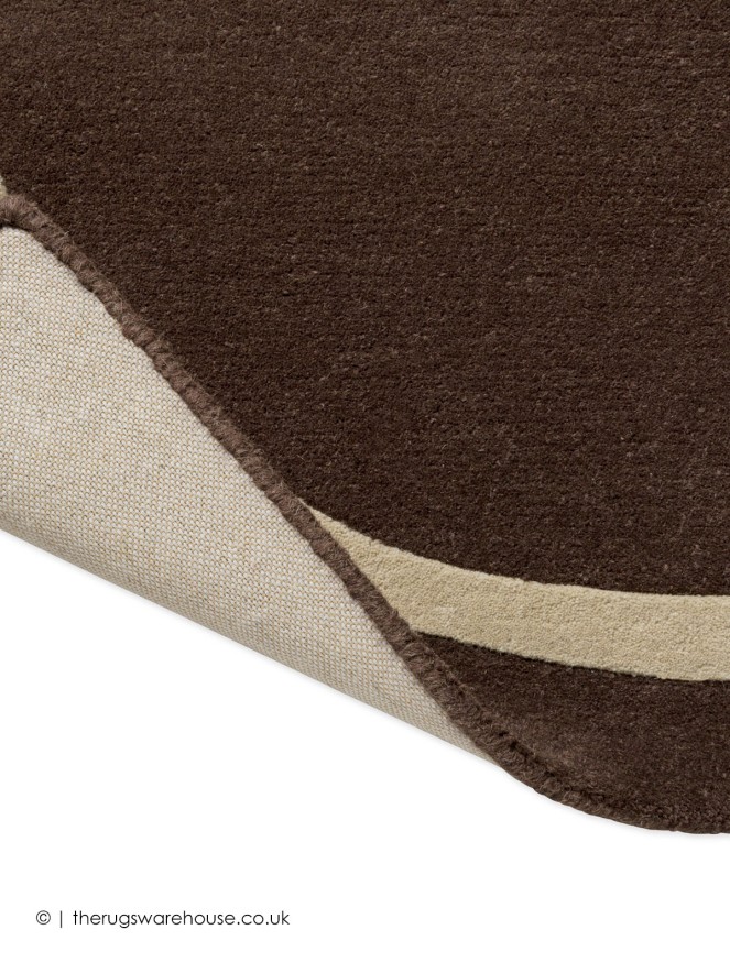 Giant Linear Stem Walnut Rug - 5