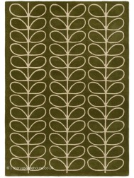 Linear Stem Green Rug - Thumbnail - 8