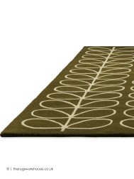 Linear Stem Green Rug - Thumbnail - 7