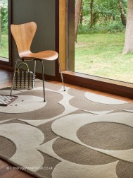 Prism Flower Mushroom Rug - Thumbnail - 2