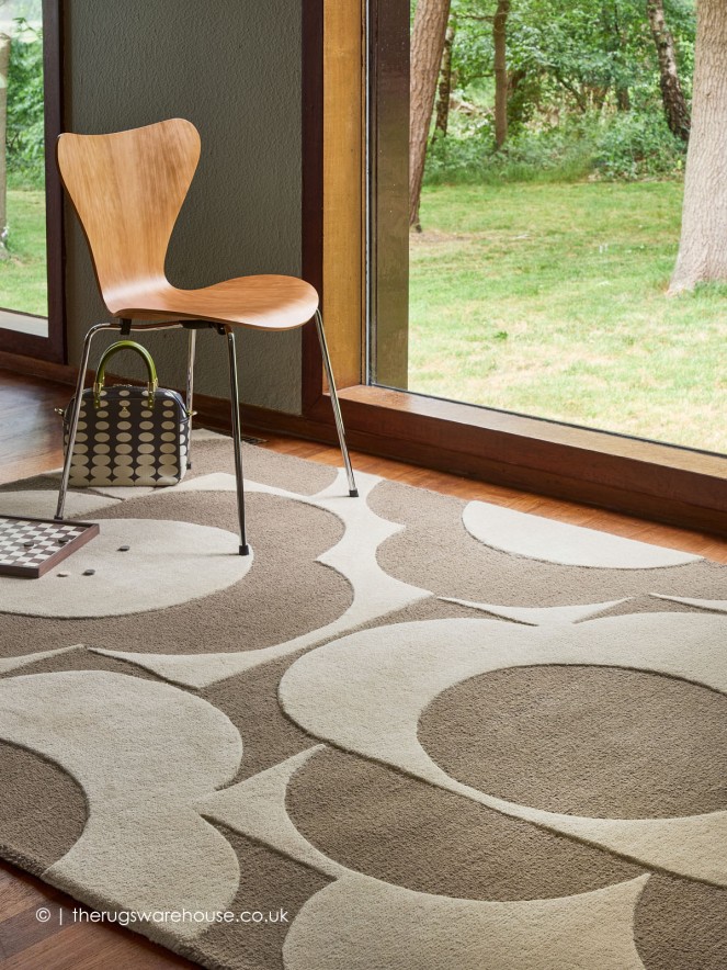 Prism Flower Mushroom Rug - 2