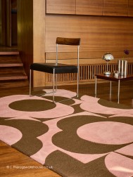 Prism Flower Pink Rug - Thumbnail - 2