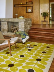 Sixties Stem Yellow Rug - Thumbnail - 2