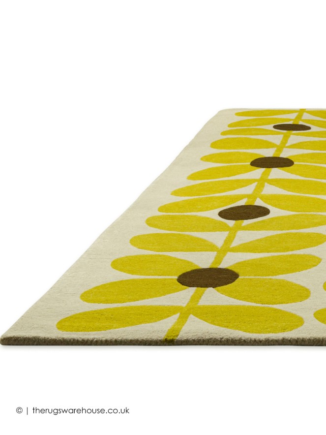 Sixties Stem Yellow Rug - 6