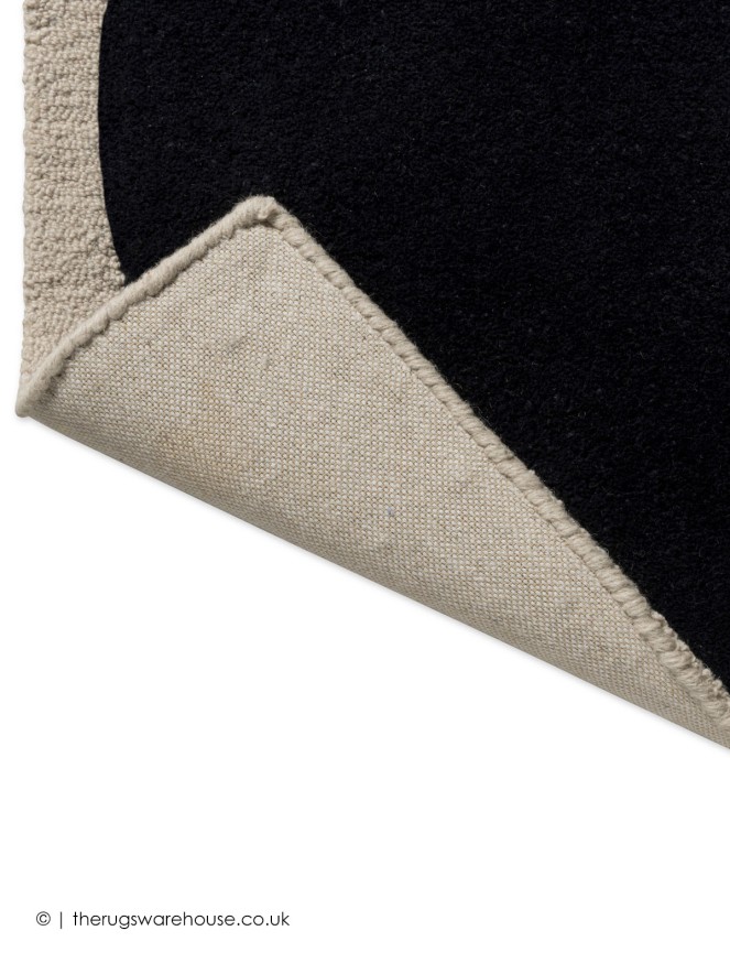 Spot Square Blue Rug - 5