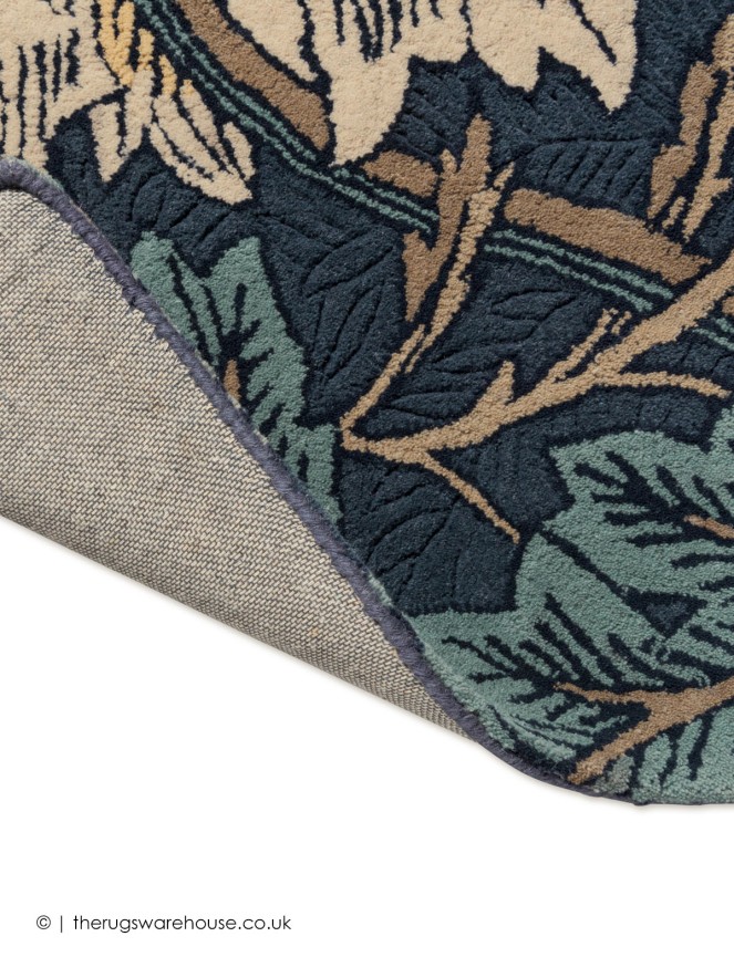 Honeysuckle Tulip Woad Rug - 8