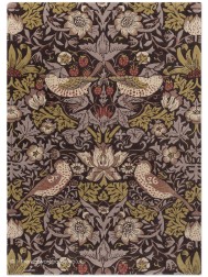Strawberry Thief Grape Rug - Thumbnail - 9