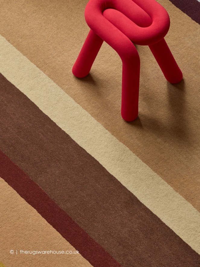 Linear Ruby Rug - 3