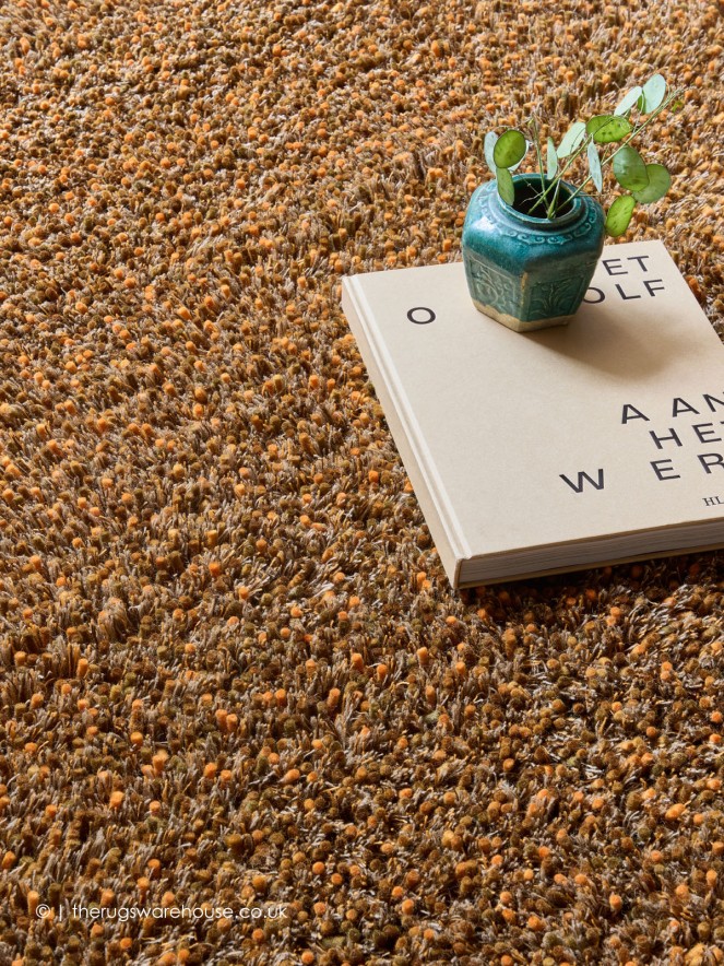 Sprout Burnt Tangerine Rug - 4
