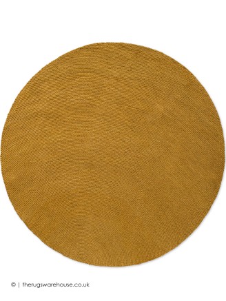 Decor Echo Ochre Circle