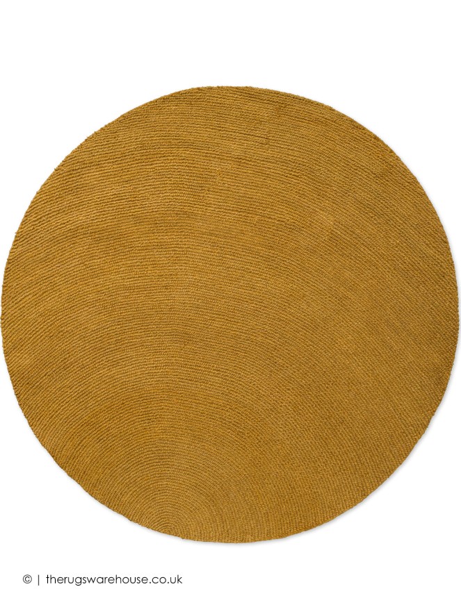 Decor Echo Ochre Circle Rug - 7