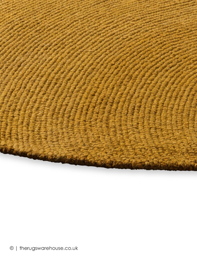 Decor Echo Ochre Circle Rug - 4