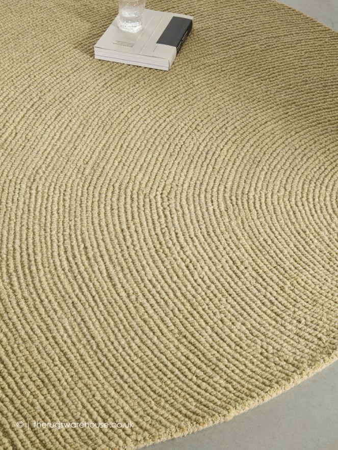Decor Echo Sand Circle Rug - 3