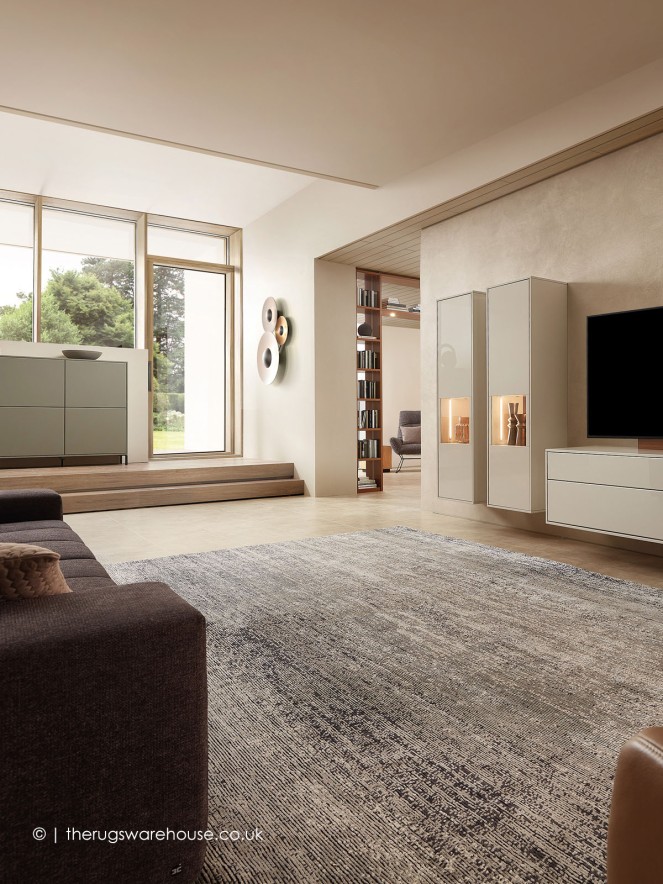 Rib-i-Pur Grey Rug - 4